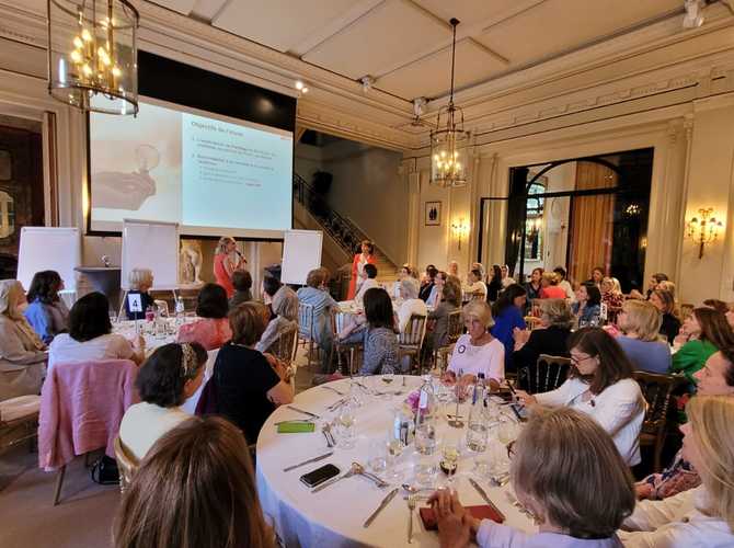 Dîner de réflexion sur les résultats du sondage 40 ans du Club L Brussels