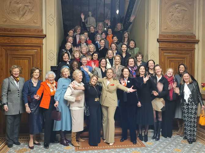 Réception chez Solvay à l’occasion du départ de notre membre Ilham Khadri