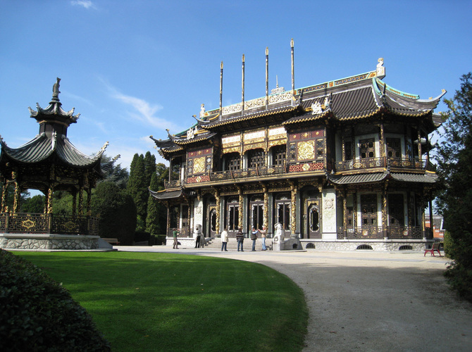 Visite du palais chinois avec Diane Hennebert